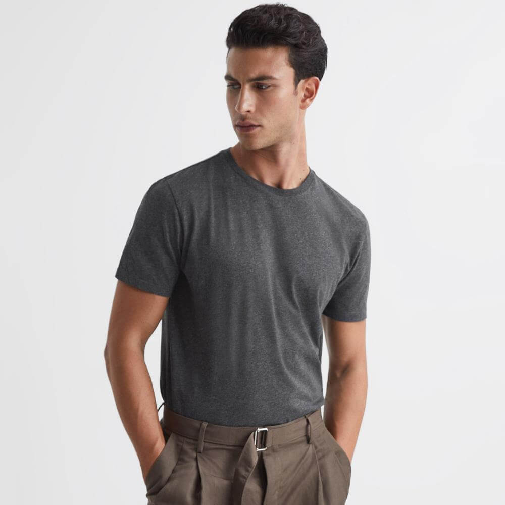 REISS BLESS 3 Pack Crew Neck Multi Melange T Shirts